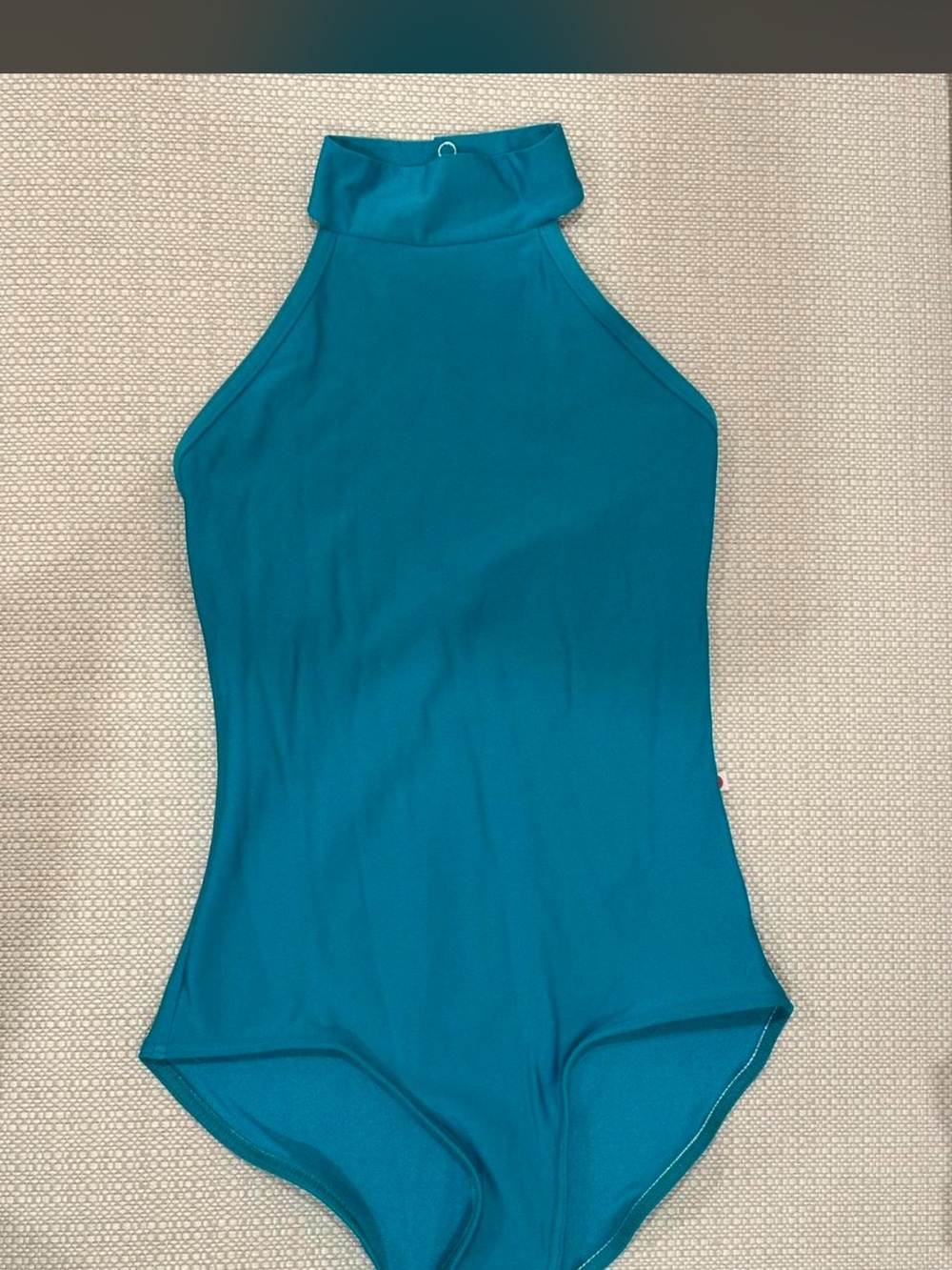 Yumiko Teal Halter-Neck